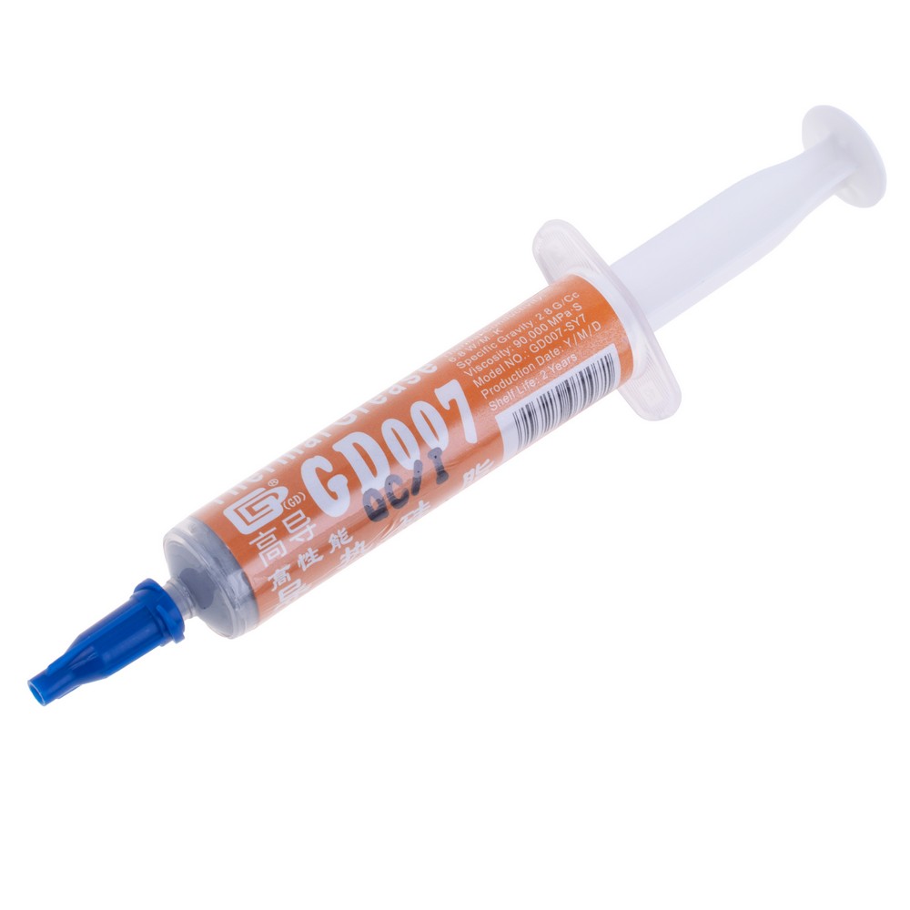 Термопаста GD007 7g 6.8w/m.k, в шприці