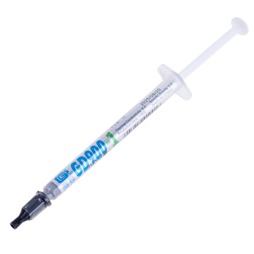 Термопаста GD900-1 1g 6.0w/m.k, в шприці