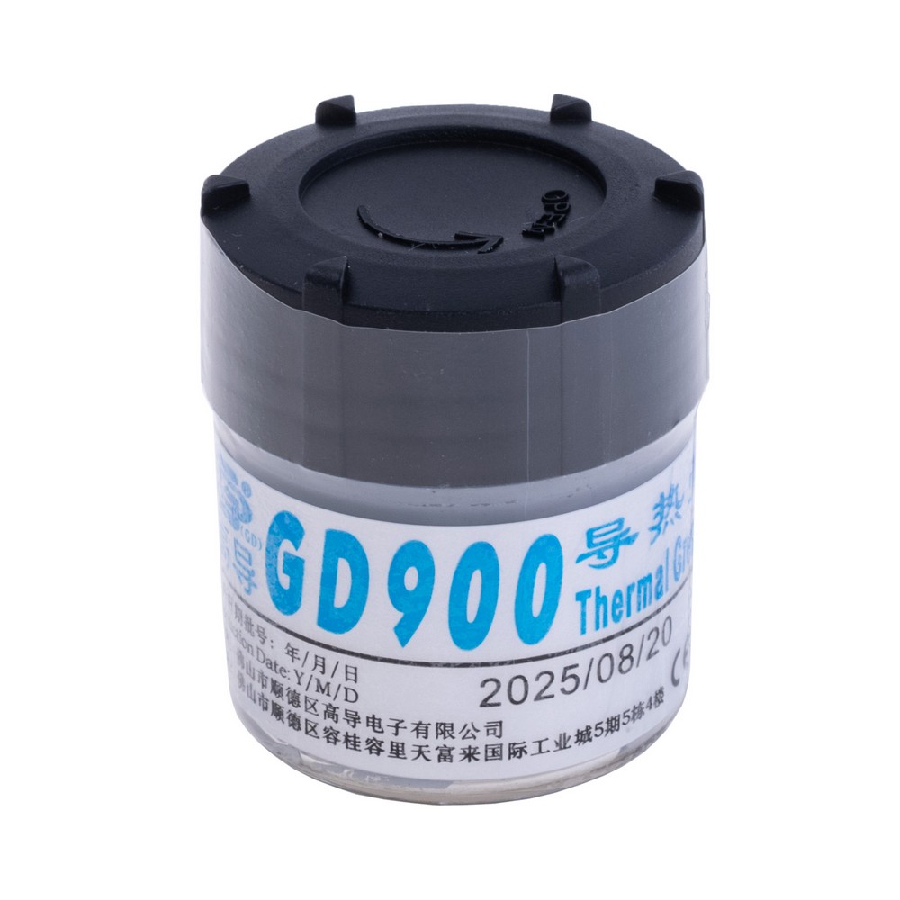 Термопаста GD900 30g 4.8w/m.k, в банці