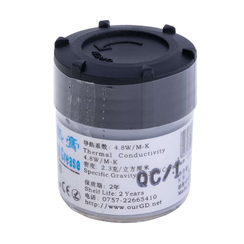 Термопаста GD900 30g 4.8w/m.k, в банці