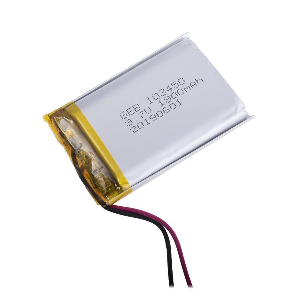 LiPo 1800 mAh, 3,7V, 10x34x50мм (GEB) акумулятор літій-полімерний)