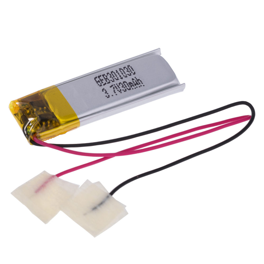 LiPo 30 mAh, 3,7V, 3,2x10,5x30,5мм GEB акумулятор літій-полімерний GEB301030LP