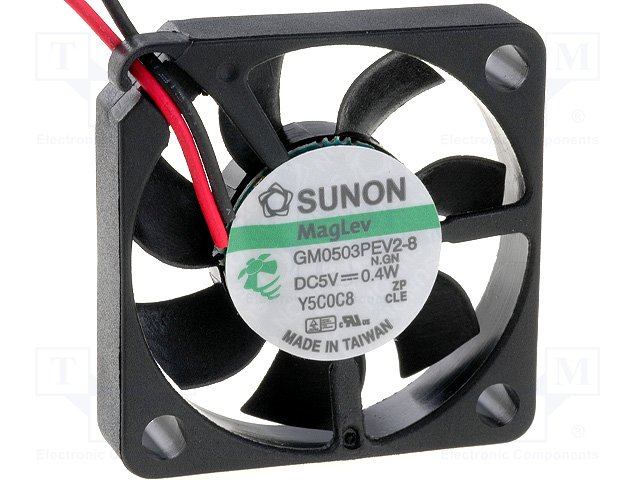 Вентилятор 30x30x6, 5V, (GM0503PEV2-8)