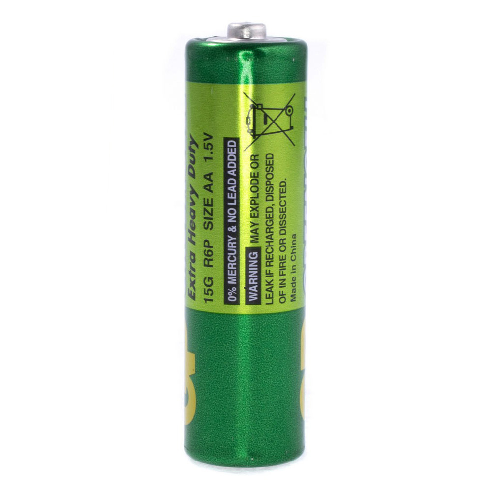 Батарейка AA сольова 1,5V 1шт. GP Batteries 15G-U4