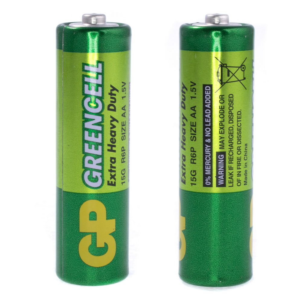 Батарейка AA сольова 1,5V 1шт. GP Batteries 15G-U4