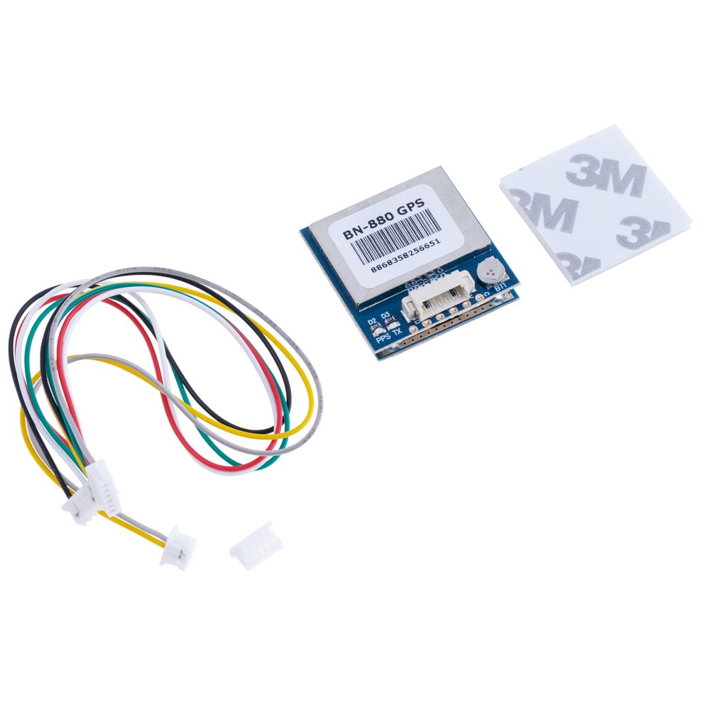 Модуль GPS, GLONASS, Galileo, QZSS, SBUS BN-880, 72 канала, із компасом.