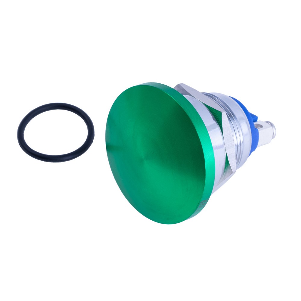 Кнопка антивандальна GQ-19D-N green
