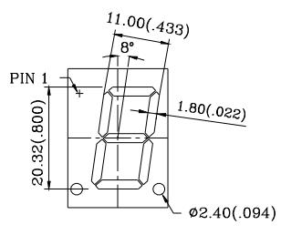 C-801G (індикатор семисегментний)