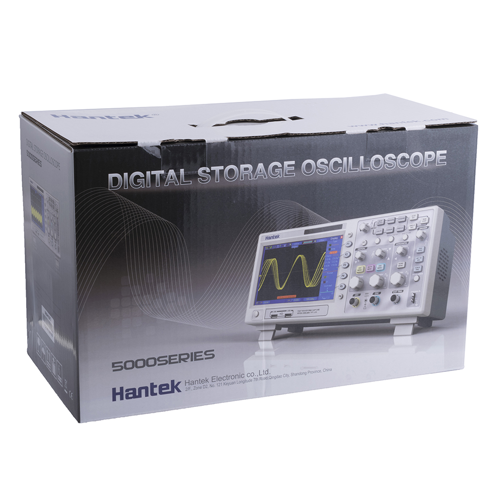 Цифровий Осцилограф Hantek DSO4102C (2ch DSO + 1ch generator + External trigger, 100MHz, 1GSa / s)
