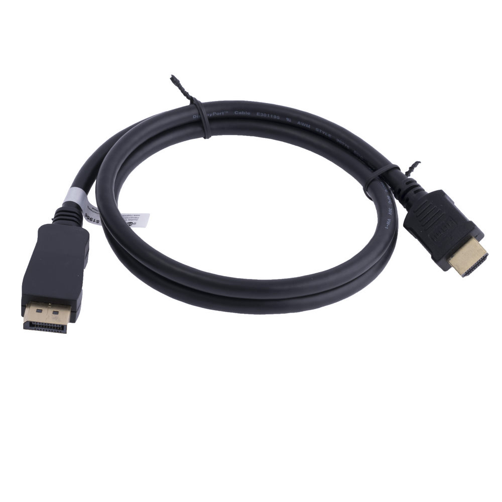 Кабель DispalyPort 1.1, вилка DisplayPort, вилка HDMI, 1м (MC.2200.1112.010BK)