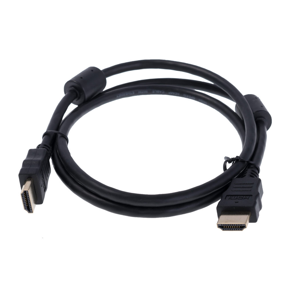Кабель HDMI 1.4, вилка HDMI, по обидва боки, 1м, чорний (HDMI.HE040.010)