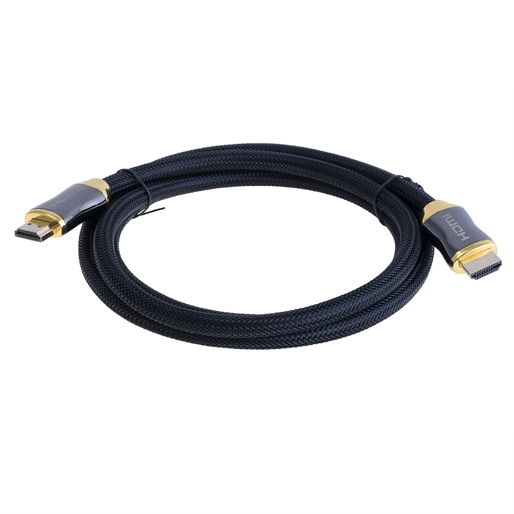 Кабель HDMI 4K 2.0V 1,5 метри. Чорний