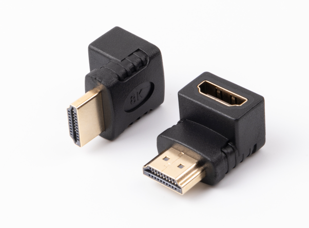 Перехідник кутовий HDMI female to HDMI male. Перехідник кутовий HDMI female to HDMI male.