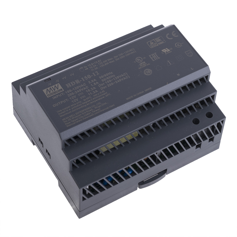 Блок живлення на DIN-рейку 150W 12V HDR-150-12