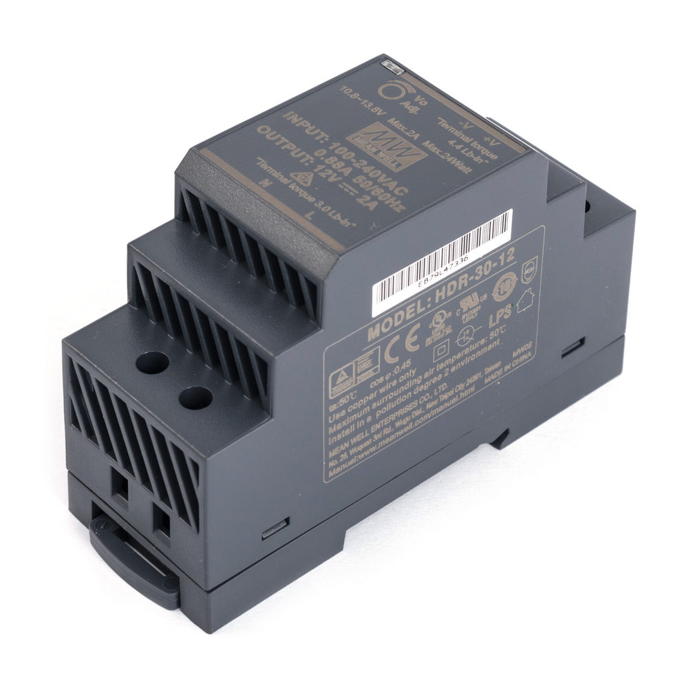 Блок живлення на DIN-рейку 30W 12V HDR-30-12