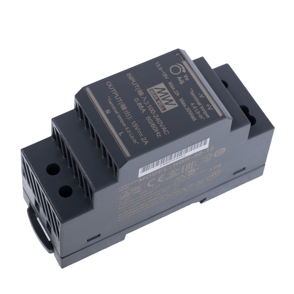 Блок живлення на DIN-рейку 30W 15V HDR-30-15