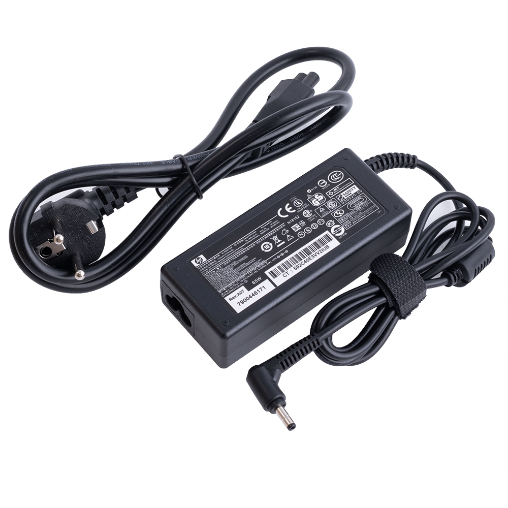 Блок живлення для ноутбука HP 19.5V 3.33A (65W) штекер 4.0x1.7мм кутовий штекер (7900446171) Блок живлення для ноутбука HP 19.5V 3.33A (65W) штекер 4.0x1.7мм кутовий штекер (7900446171)