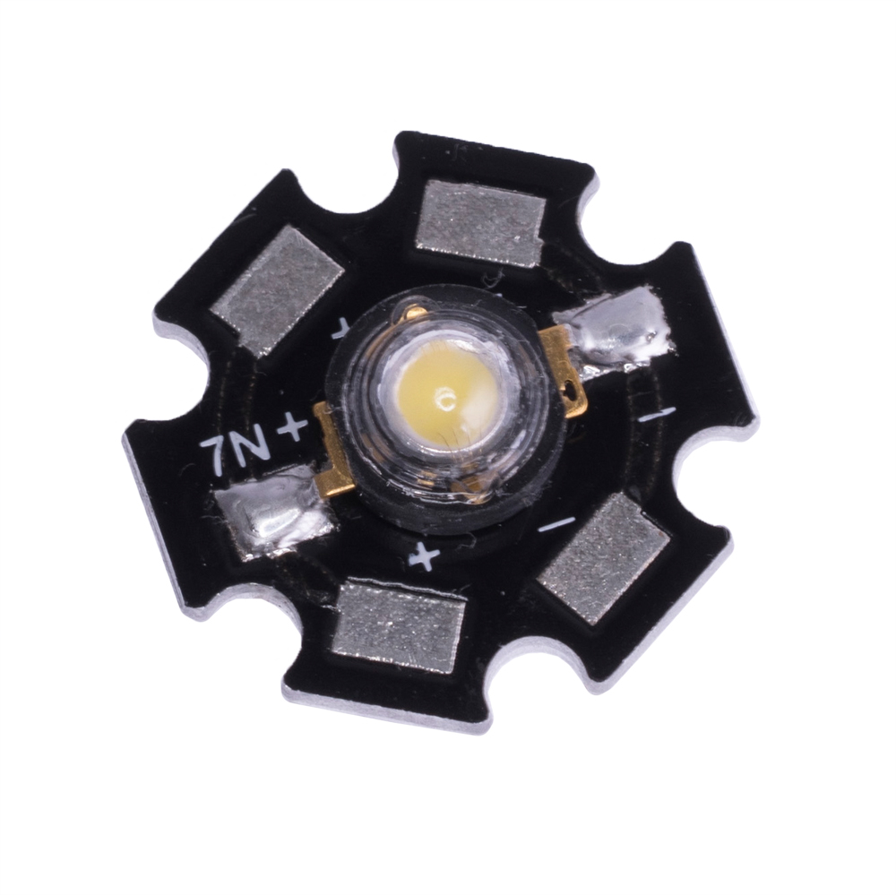 Світлодіод 5W, білий теплий HPB8b-49K5YWB/PCB Huey Jann Світлодіод 5W, білий теплий HPB8b-49K5YWB/PCB Huey Jann