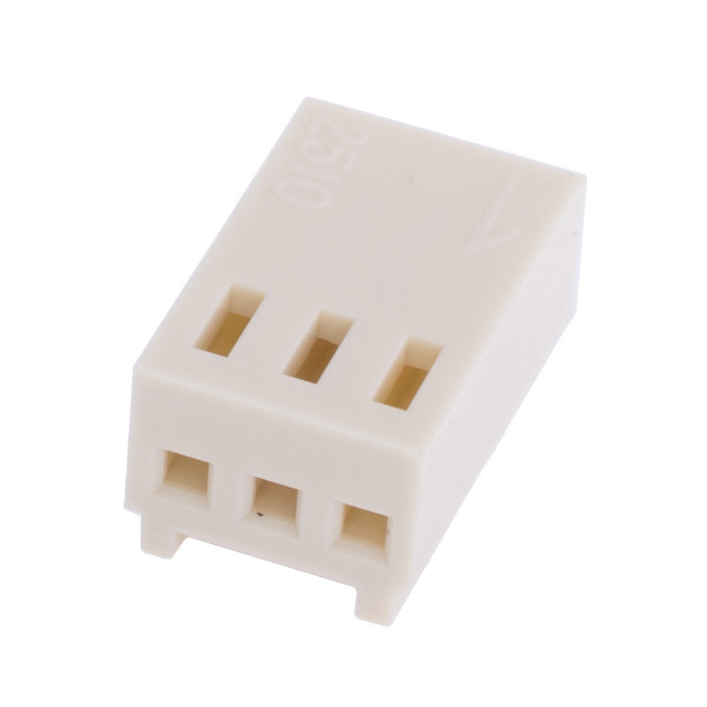 HU-3 (HU-03, MOLEX 2510, H2510-03PYW000R) (гніздо на кабель)