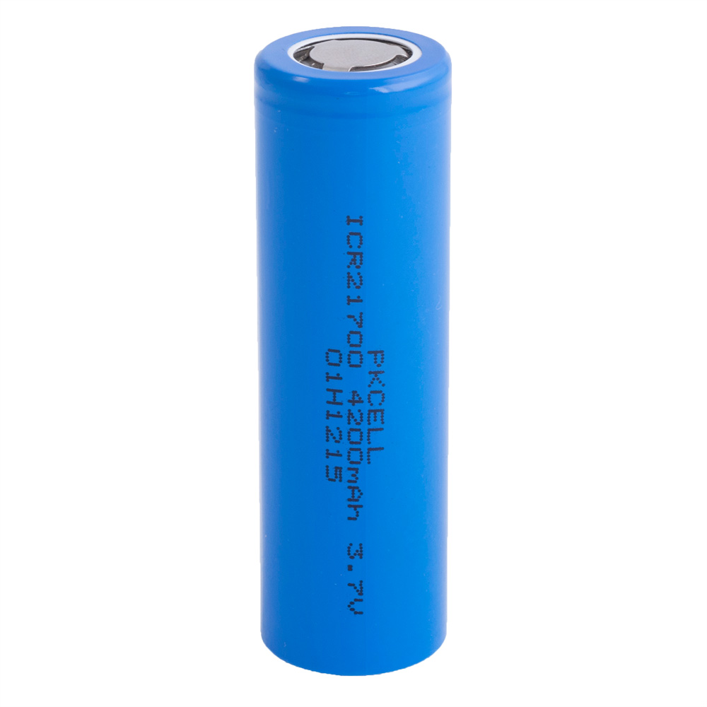 Li-Ion 4200mAh, 3,7V, 21700 PKCELL літій-іонний акумулятор ICR21700