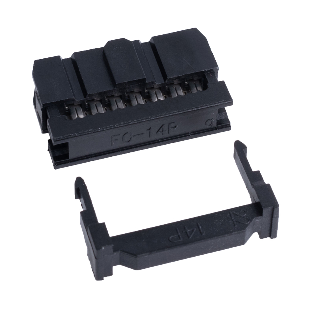 IDC-14 гніздо на шлейф (CH254-IDC-14P-B-A CONNECTAR)