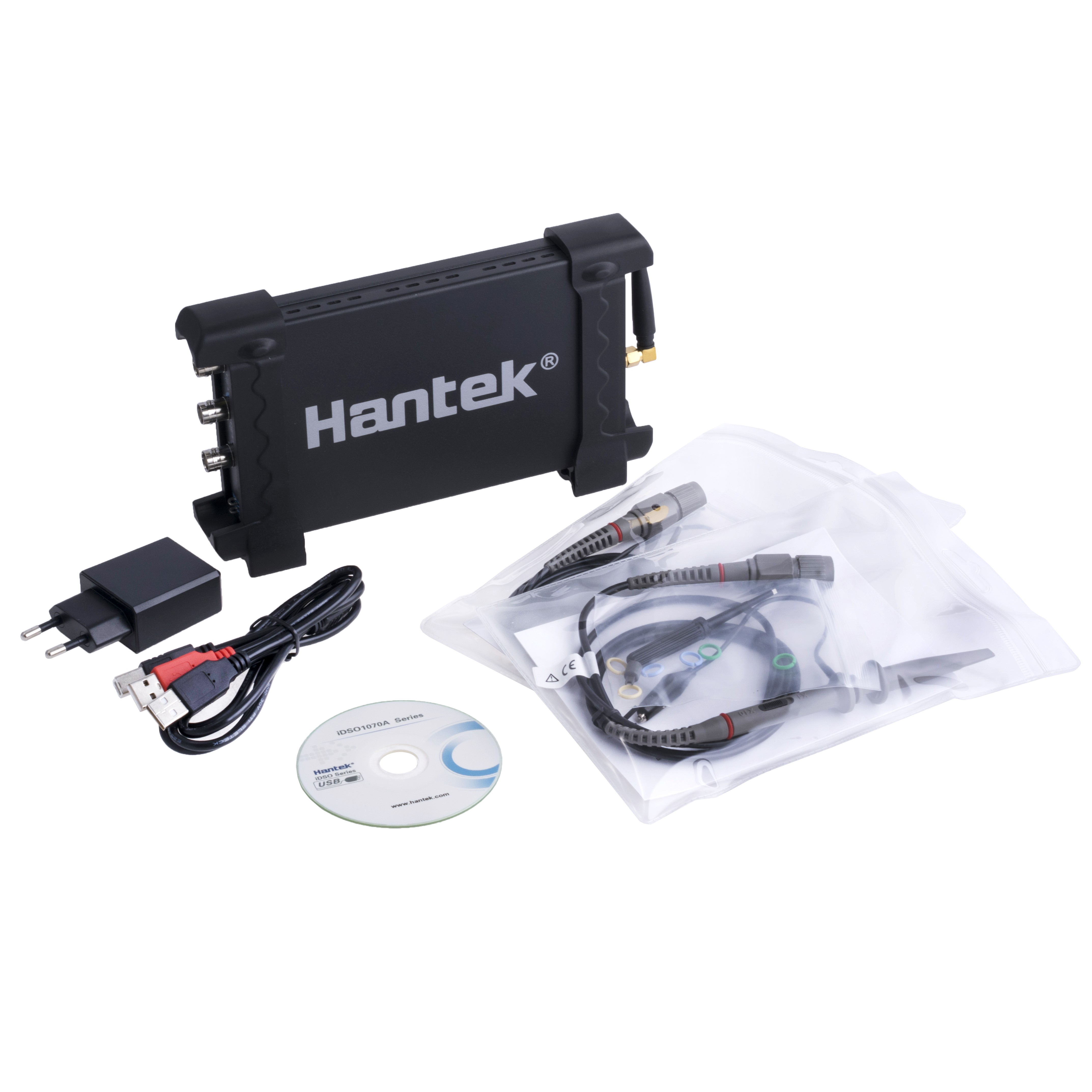 Цифровий Осцилограф Hantek iDSO-1070A USB / WiFi (2ch, 70MHz, 250MSa / s)