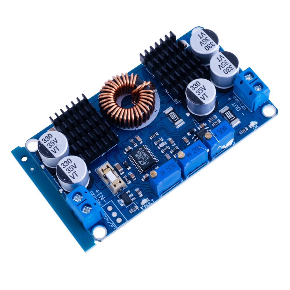 Імпульсний DC-DC модуль на мікросхемі  LTC3780 знижуючий/підвищуючий