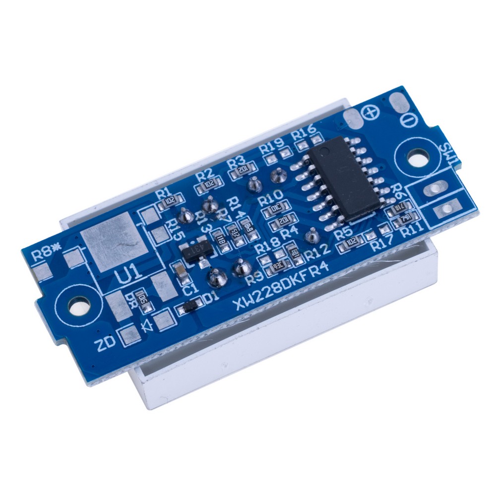 Індикатор заряду літієвої батареї 3S синій