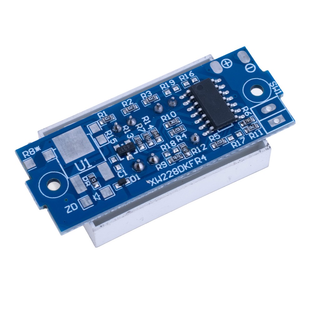 Індикатор заряду літієвої батареї 2S синій