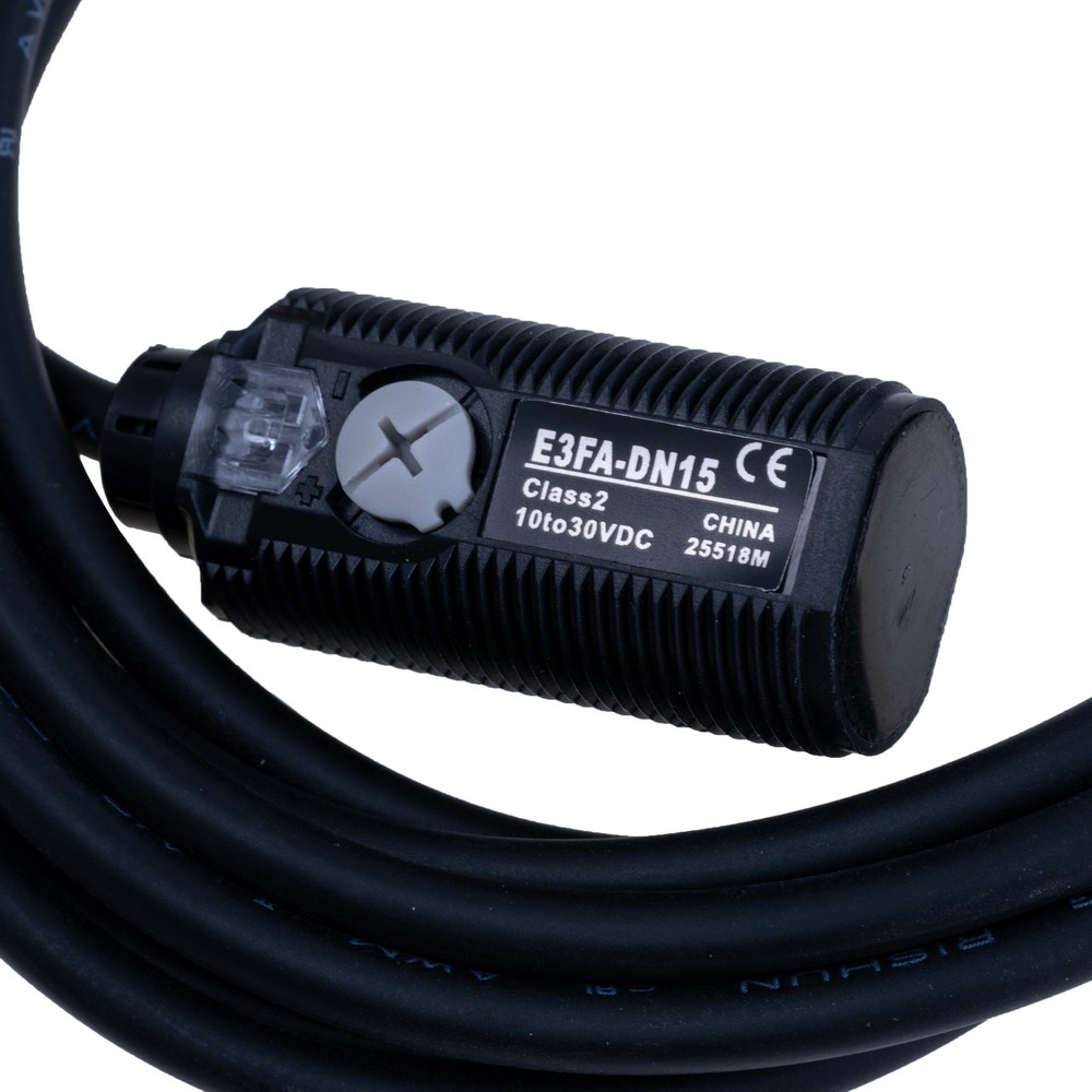 Інфрачервоний  фотоелектричний датчик із рефлектором, E3FA-DN15 and TD-09