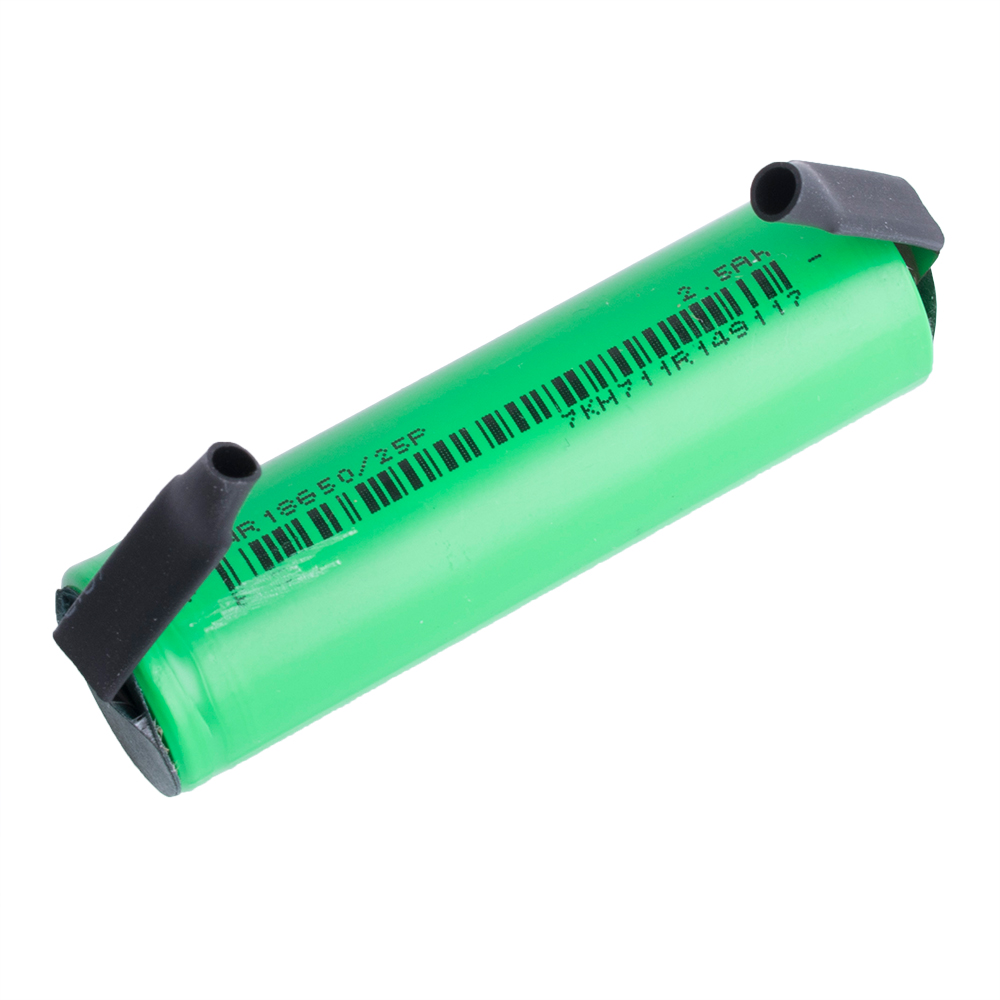 Li-Ion 2500mAh, 3,7V, 18650 EVE літій-іонний акумулятор IINR18650/25P with stick (contacts) 20A