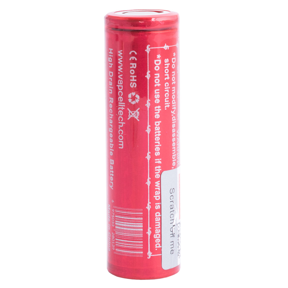 Li-Ion 3500mAh, 3,7V, 18650 Vapcell літій-іонний акумулятор INR18650 M35