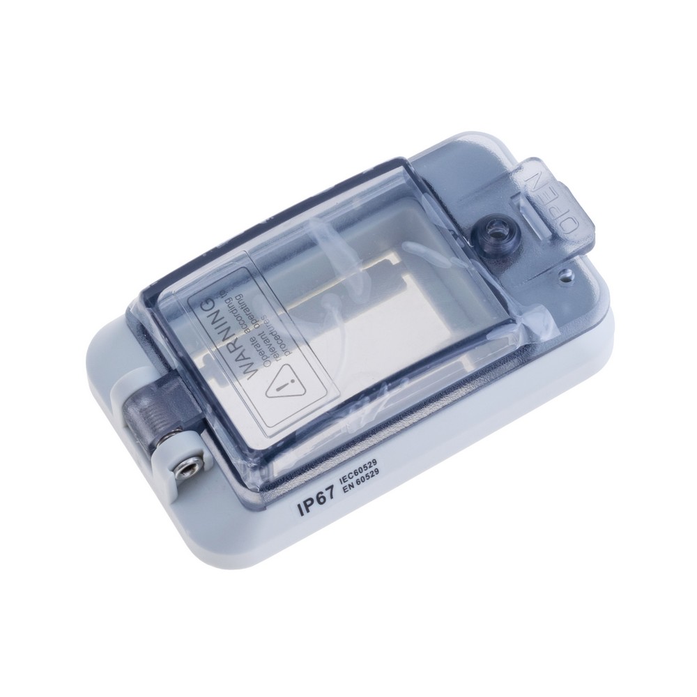 Захисна кришка IP67, на 2 DIN автомата (HS-2WAY)