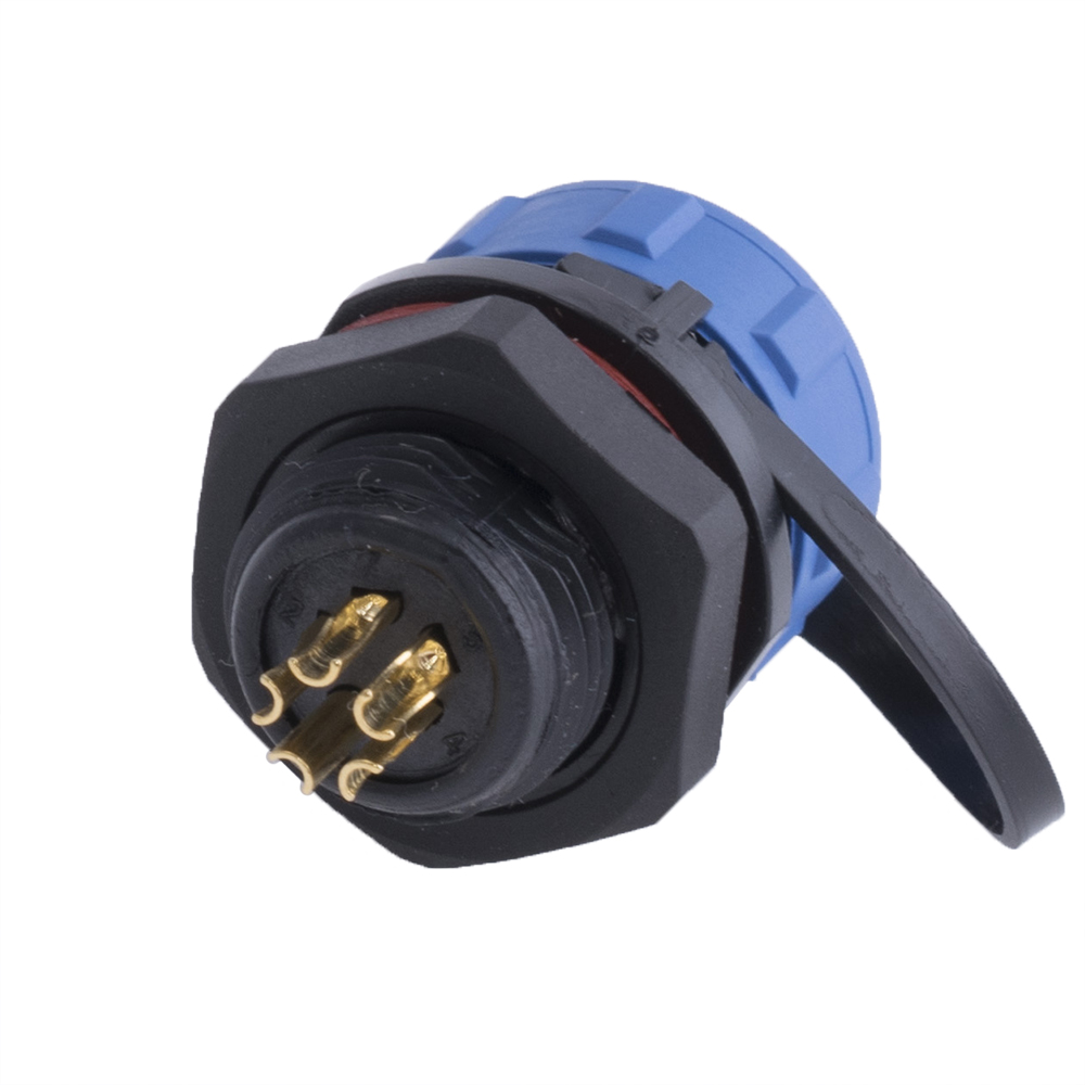 Роз'єм розетка "мама" герметичний IP68. SP13 Гніздо- 5pin (L-KLS15-W13A2-05)