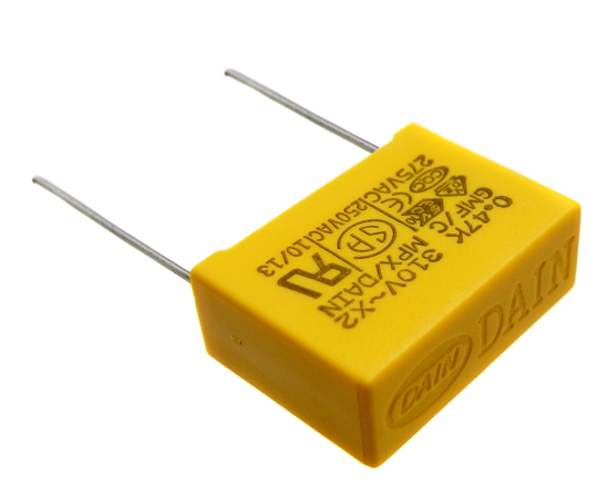 MPX 47nF 310V K (+/-10%), P = 15mm, 5x11x18mm (SMXVI473KD1XXAB1525-WDC) (конденсатор плівковий) MPX 47nF 310V K (+/-10%), P = 15mm, 5x11x18mm (SMXVI473KD1XXAB1525-WDC) (конденсатор плівковий)