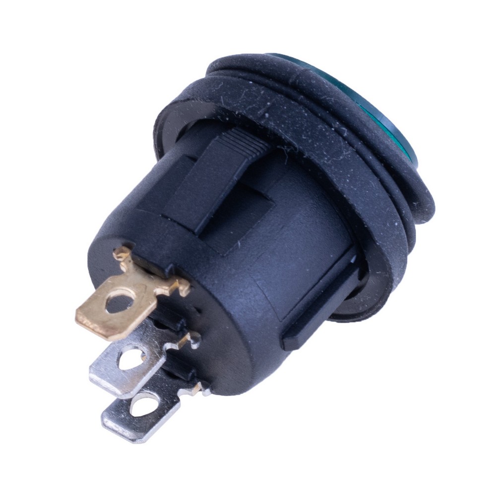 Перемикач KCD1-5-101NW green 12V