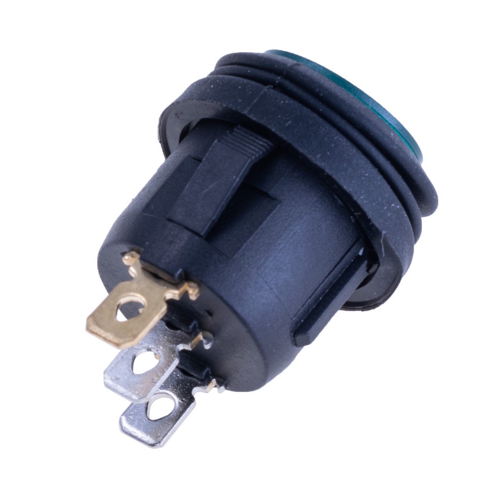 Перемикач KCD1-5-101NW green 24V