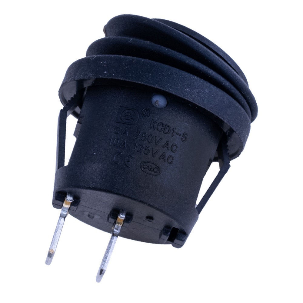 Перемикач KCD1-5-101W ,black
