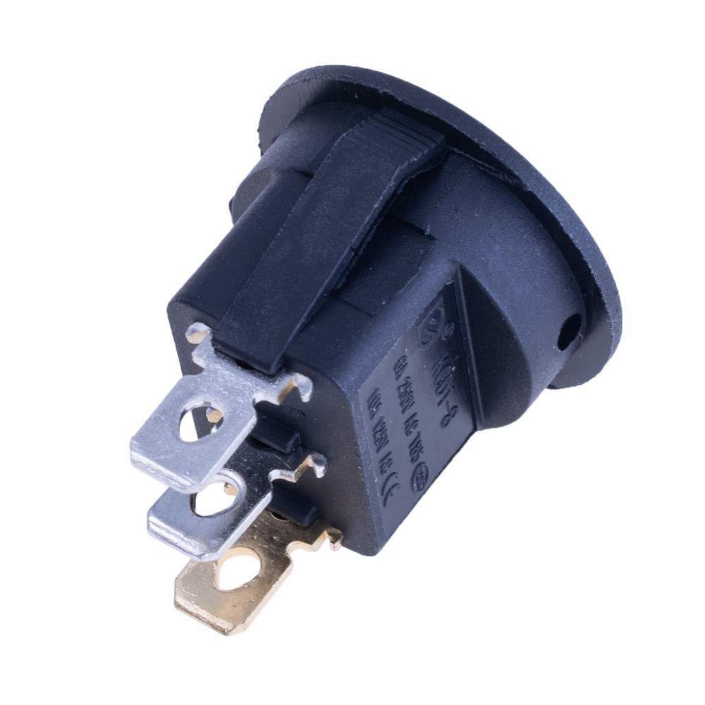 Перемикач KCD1-8-101EN 220V green dot