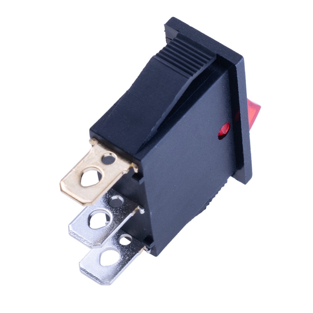 Перемикач KCD3-101N 220V red