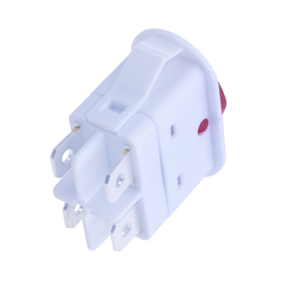 Перемикач KCD3-14P-201N 220V  red