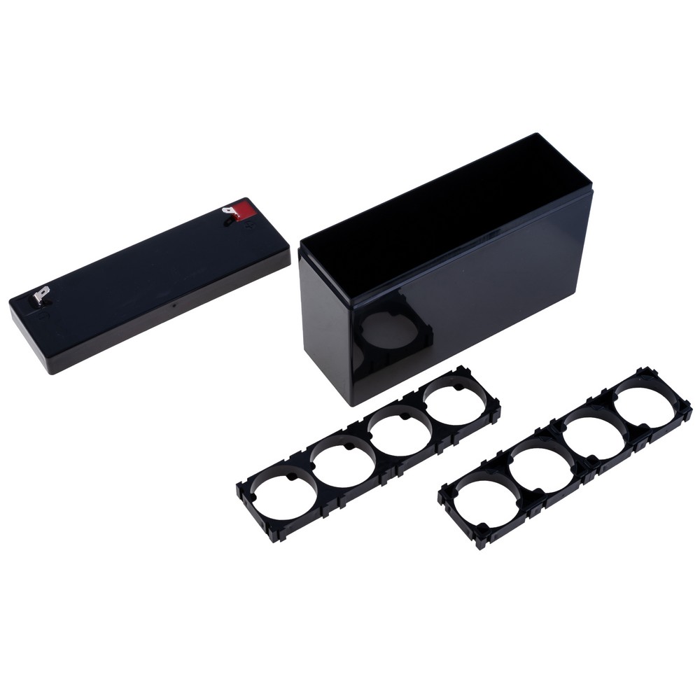 Корпус для збірок 4S з 32650/32700 чорний Корпус для збірок 4S з 32650/32700 чорний
