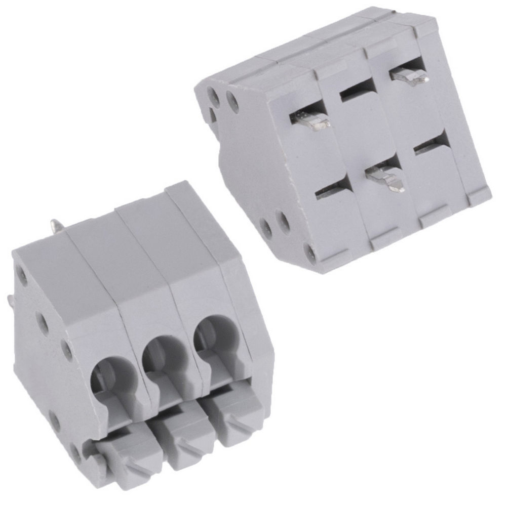 Клемник безгвинтовий KLS2-3.50V-5.00-3P-1A Клемник безгвинтовий KLS2-3.50V-5.00-3P-1A