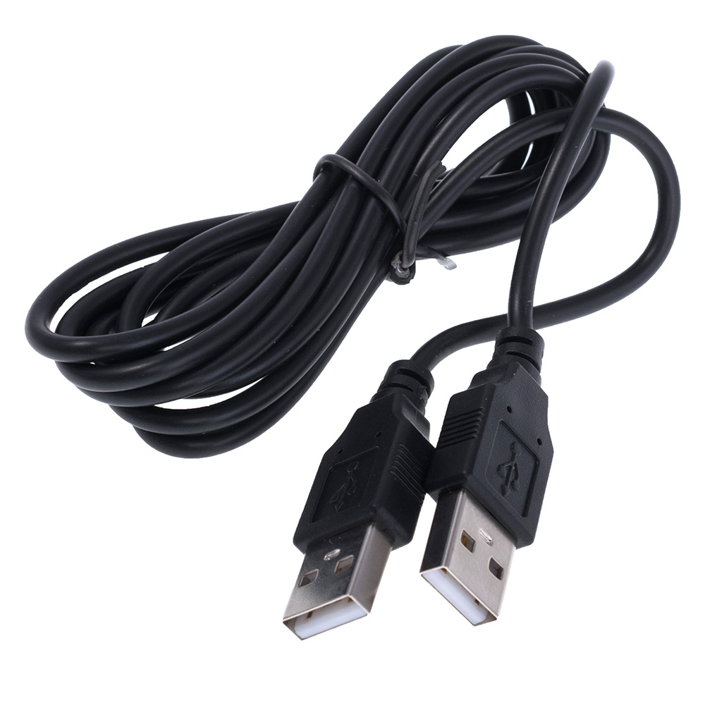 Кабель USBA-plug - USBA-plug довжина 1,5 м (KLS17-UCP-03-2.0-1.5MB)