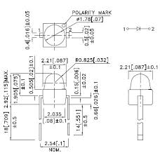 Світлодіод синій, KM27PBC-10 Kingbright