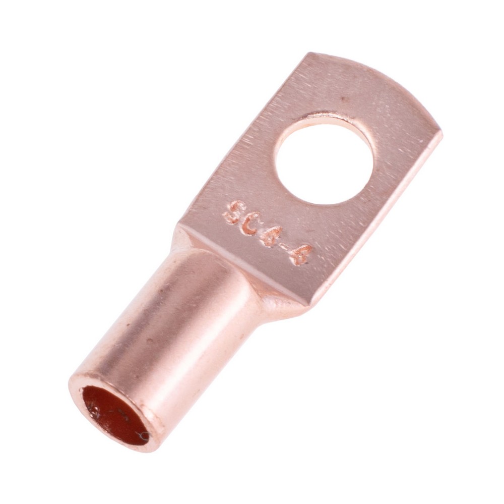 Кабельний наконечник кільцевий, мідь, на провід 4 mm², M4, SC4-4
