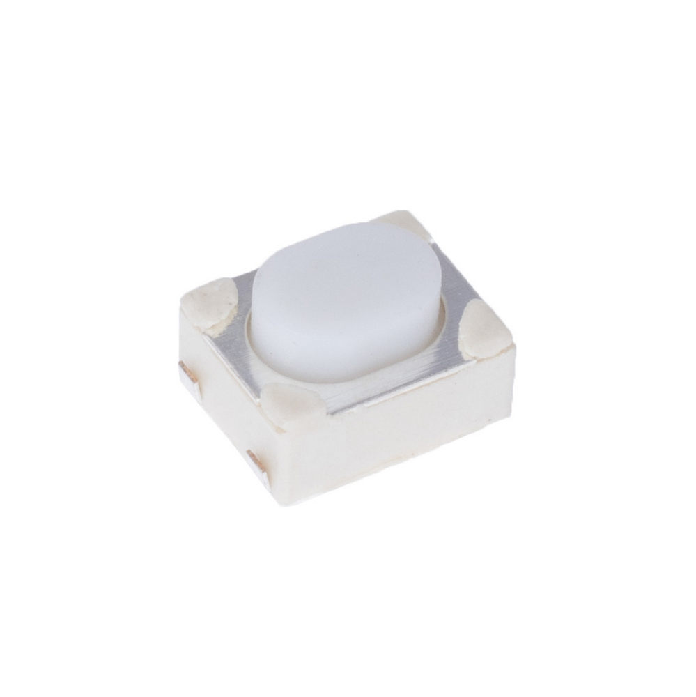 Кнопка тактова 3,2х4,2х2.5mm SMD біла
