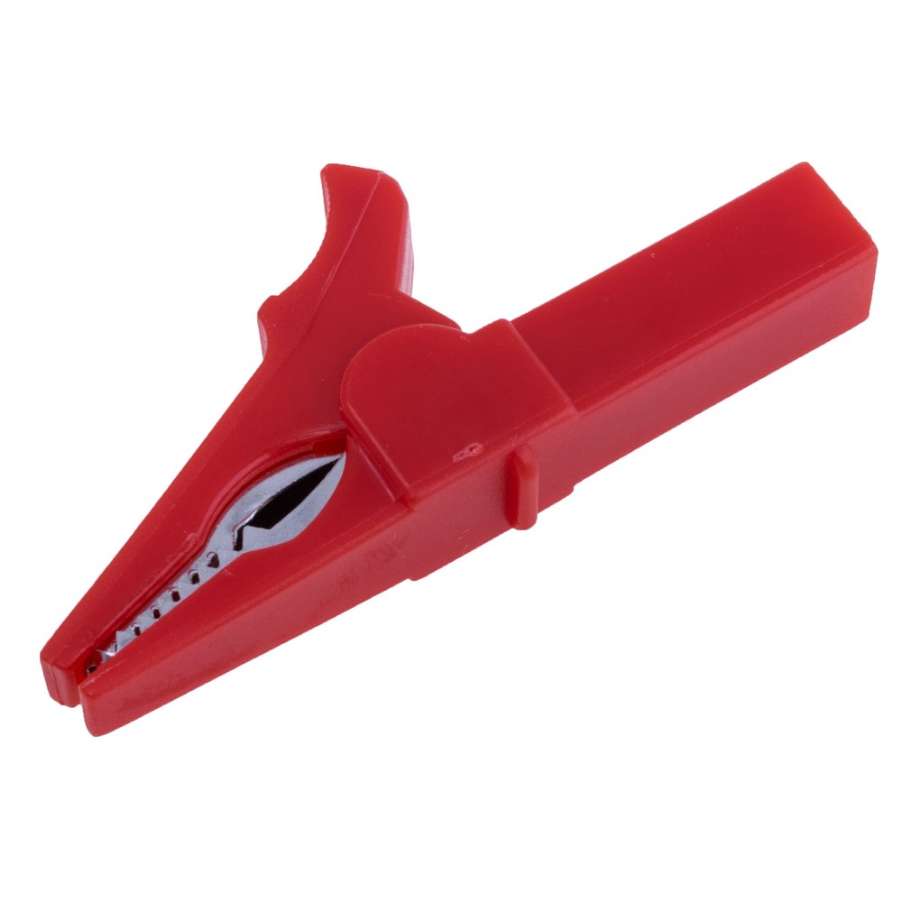 Крокодил червоний 20A, L=55mm, WD023 Red