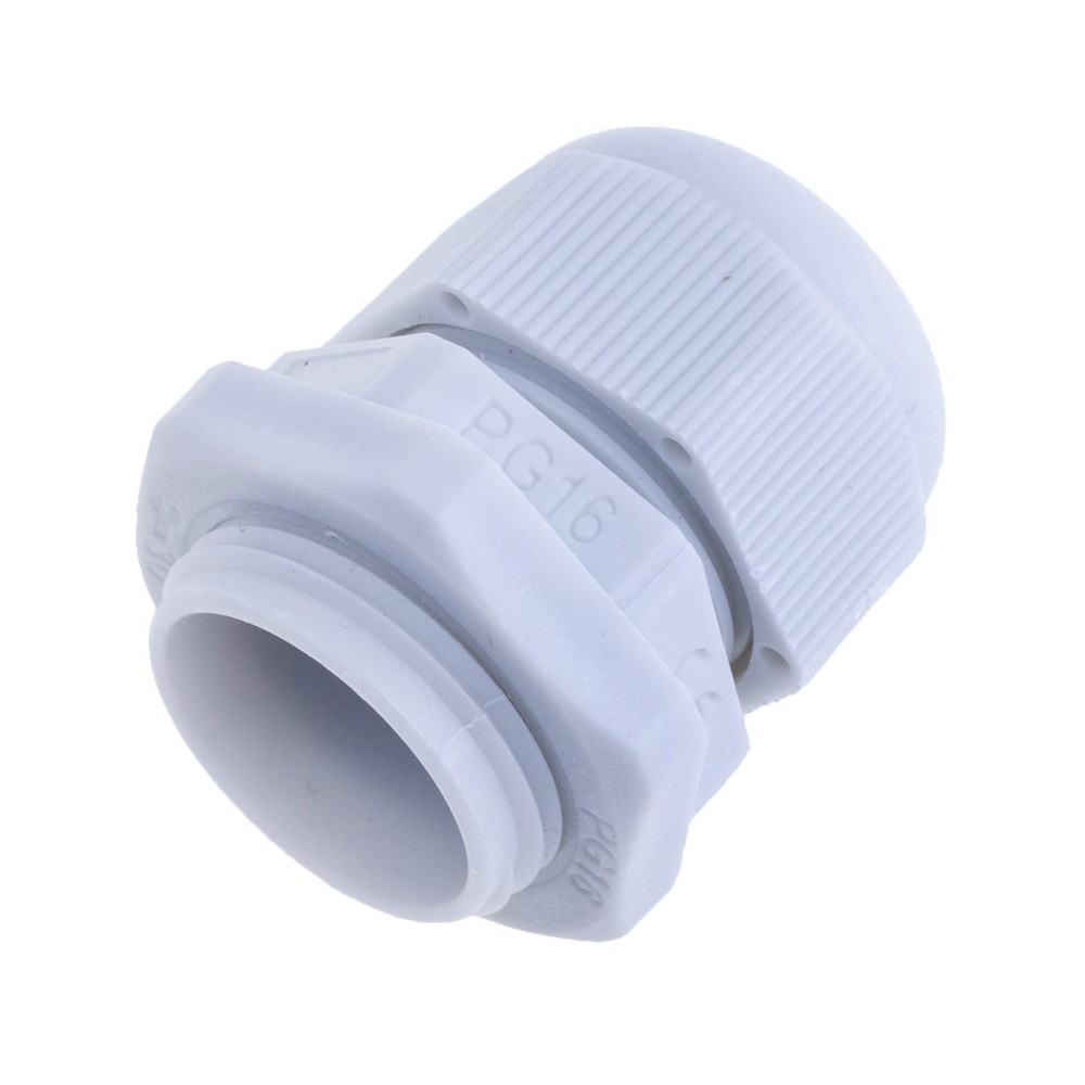 Кабельний ввід PG16 білий Кабельний ввід PG16 білий