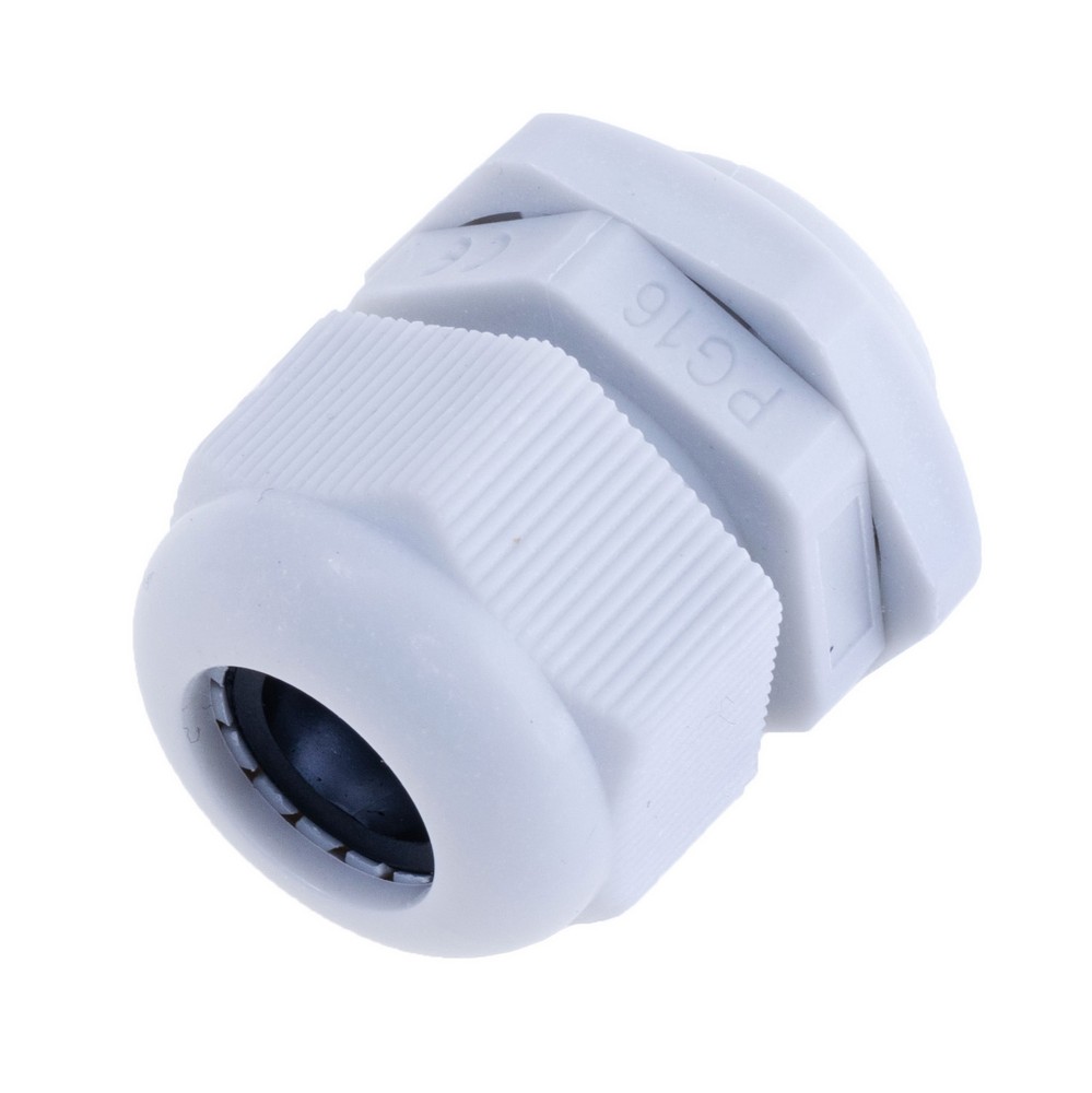 Кабельний ввід PG16 білий Кабельний ввід PG16 білий